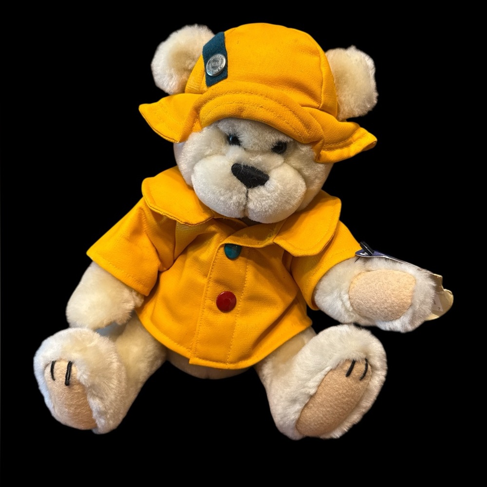 Pickford Brass Button Bears Collection "Harper Bear of Health" 1996 12" Bear